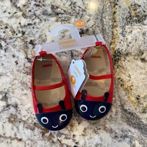Ladybug Crib Shoes
